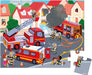 Janod® - Janod 24 Piece Children’s Jigsaw Puzzle - Fire Rescue