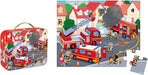 Janod® - Janod 24 Piece Children’s Jigsaw Puzzle - Fire Rescue