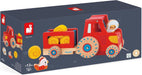 Janod® - Janod Children Farm Wooden Pull Along Tractor Playset