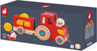 Janod® - Janod Children Farm Wooden Pull Along Tractor Playset