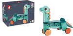 Janod® - Janod Children Wooden Dino Ride-on Toy - Portosaurus