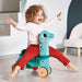 Janod® - Janod Children Wooden Dino Ride-on Toy - Portosaurus