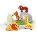 Janod® - Janod Chunky Baby & Toddler Wooden Puzzle - Zoo Animals