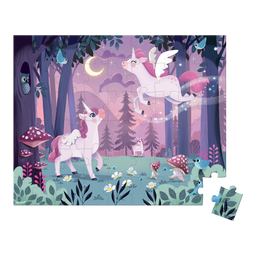 Janod® - Janod Jigsaw Puzzle - 54 Pieces - Unicorns