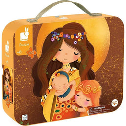 Janod® - Janod Kids Jigsaw Puzzle - 100 Pieces - Inspired by Klimt