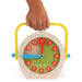 Janod® - Janod Learn to Tell Time Wooden Clock Toy - Bilingual (English-French)