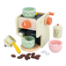 Janod® - Janod Mamie Soleil Pretend Play Wooden Coffee Machine Set