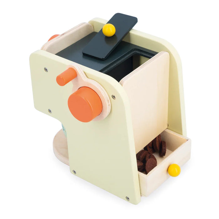 Janod® - Janod Mamie Soleil Pretend Play Wooden Coffee Machine Set