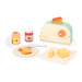 Janod® - Janod Mamie Soleil Pretend Play Wooden Toaster Set