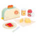 Janod® - Janod Mamie Soleil Pretend Play Wooden Toaster Set