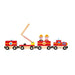 Janod® - Janod Story Firefighters Train Toy for Toddlers