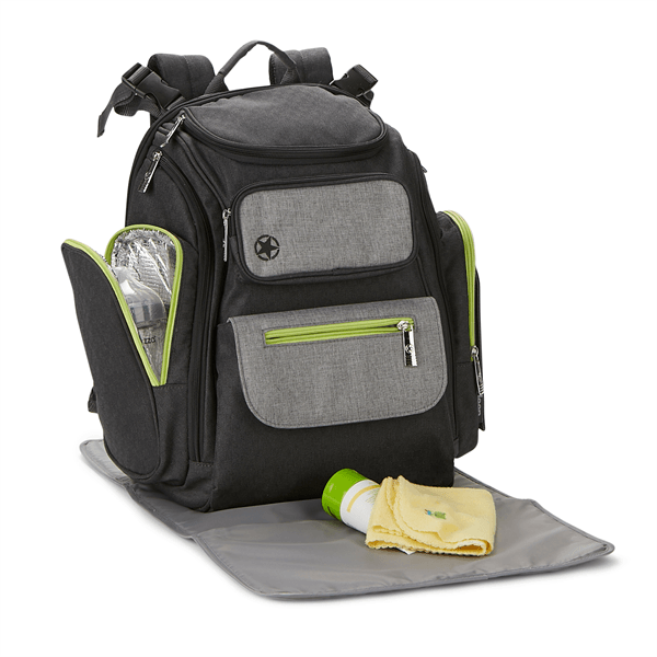 Jeep - Jeep Adventurers Backpack Diaper Bag Grey