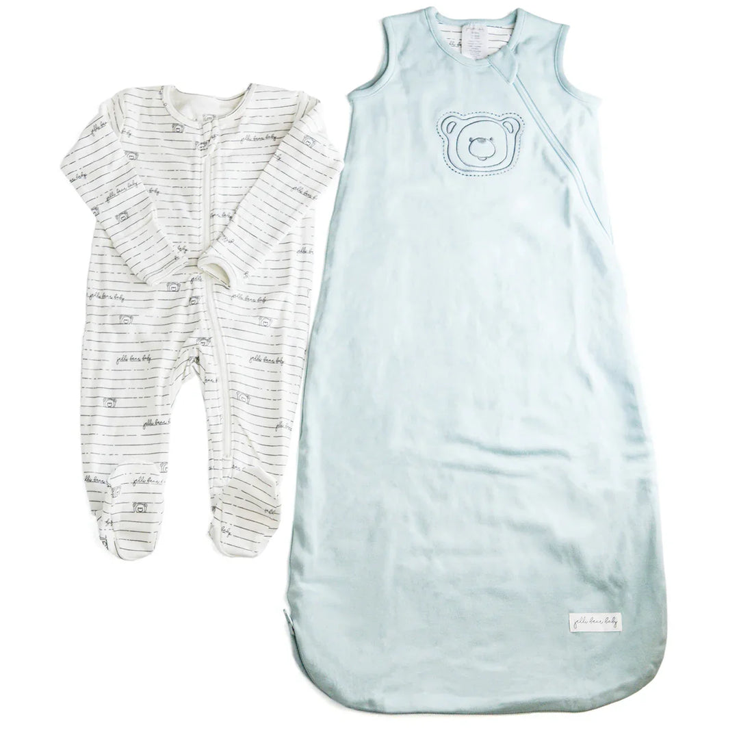 Jellifish - Baby Frankie Sleeper + Marley Sleepsack 2 pc Set (Pyjamas & Sleepsack)