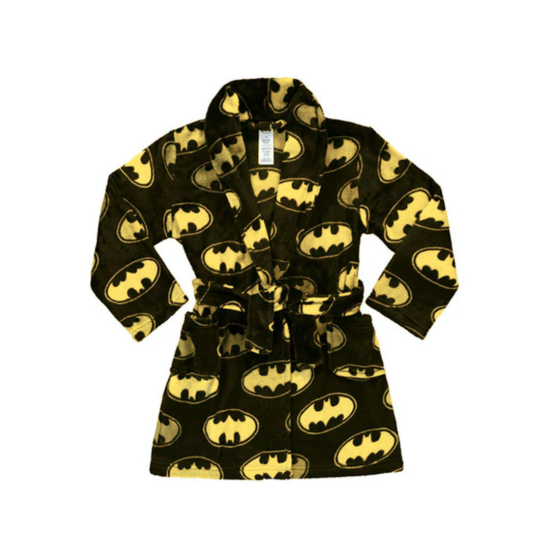 Jellifish - Batman Children's Fleece Bath Robe (Sizes 2T to 6x)