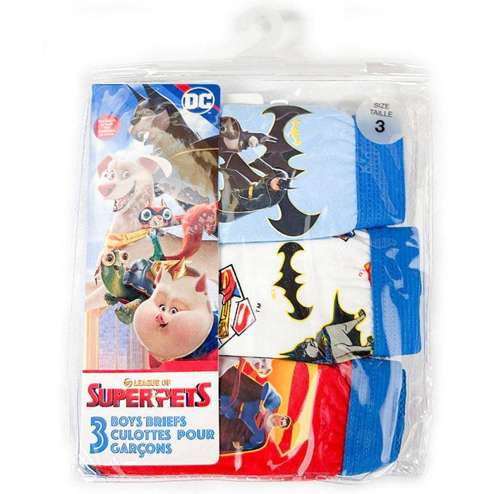 Jellifish - Jellifish DC Super Pets Boys Briefs - 3 Pack