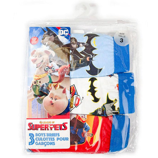 Jellifish - Jellifish DC Super Pets Boys Briefs - 3 Pack