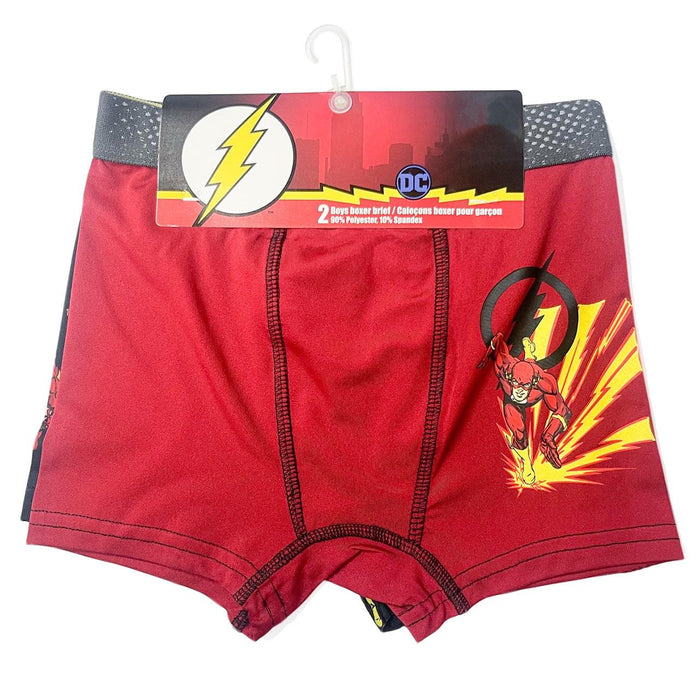 Jellifish - Jellifish DC The Flash Boys Assorted Boxer Briefs - 2 Pack (4 to 10Y)