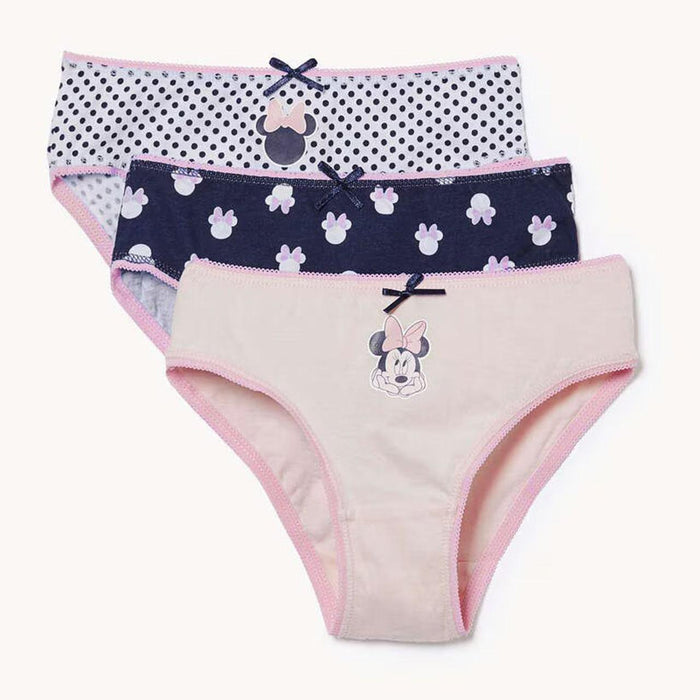 Jellifish - Jellifish Disney Minnie Mouse Girls Bikini Underwear - 3 Pack (2 to 6x)