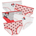 Jellifish - Jellifish Disney Minnie Mouse Girls Bikini Underwear - 5 Pack (2 to 6x)