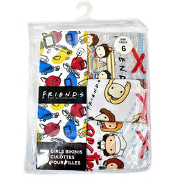 Jellifish - Jellifish Friends TV Series Girls Briefs - 3 Pack