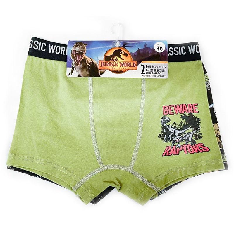 Jellifish - Jellifish Jurassic World Boys Assorted Boxer Briefs - 2 Pack