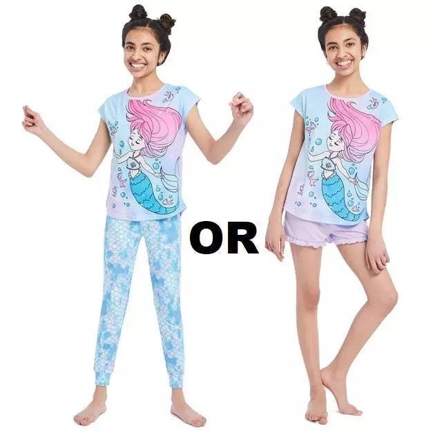 Jellifish - Jellifish Kids Girls Mermaid Pyjamas - 3 pieces ( 4 to 14Y)