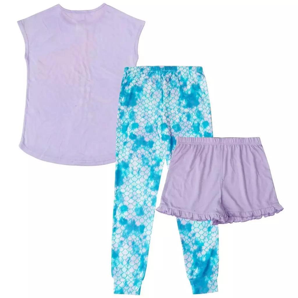 Jellifish - Jellifish Kids Girls Mermaid Pyjamas - 3 pieces ( 4 to 14Y)
