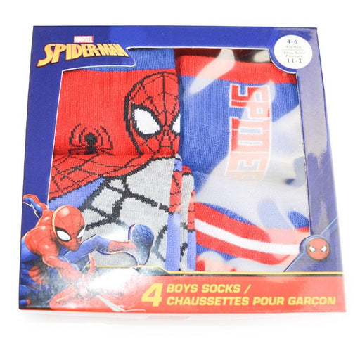 Jellifish - Jellifish Kids Marvel Spiderman 4 Pair of Socks Box