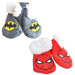 Jellifish - Jellifish Kids Super Hero Non-slip Sherpa Slipper-socks - 1 Pair