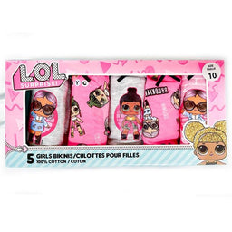 Jellifish - Jellifish LOL Suprise Girls Bikini Briefs - 5 Pack