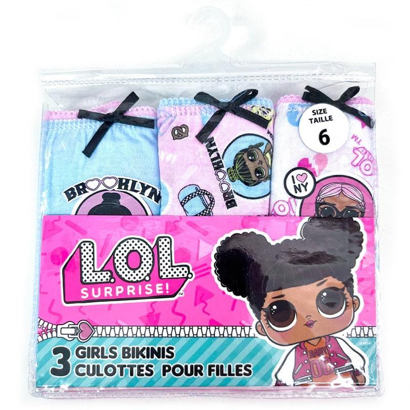 Jellifish - Jellifish LOL Suprise Girls Underwear - 3 Pack