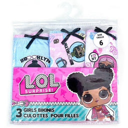 Jellifish - Jellifish LOL Suprise Girls Underwear - 3 Pack