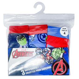Jellifish - Jellifish Marvel Avengers Boys Underwear - 3 Pack - (2 to 6x)