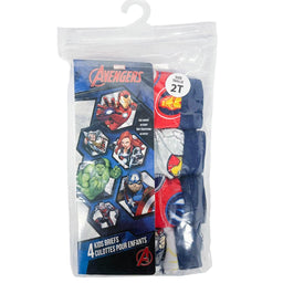 Jellifish - Jellifish Marvels Avengers Boys Underwear - 4 Pack - (2 to 4)
