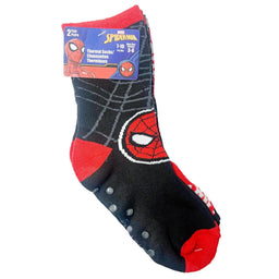 Jellifish - Jellifish Spiderman Children Thermal Grip Socks - 2 Pack (4 to 10Y)