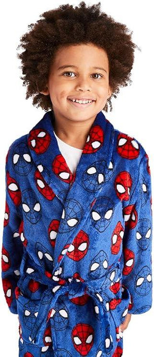 Jellifish - Marvel Spider-Man Children's Fleece Bath Robe (Sizes 2T to 6x)
