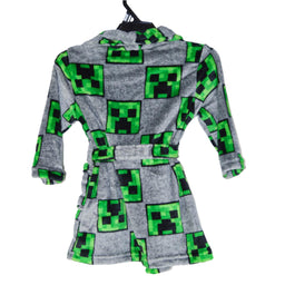 Jellifish - Minecraft Children's Fleece Bath Robe (Sizes 2T to 6x)