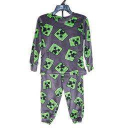 Jellifish - Minecraft Toddler Boys Minecraft Fleece Pyjama (2T to 4T)