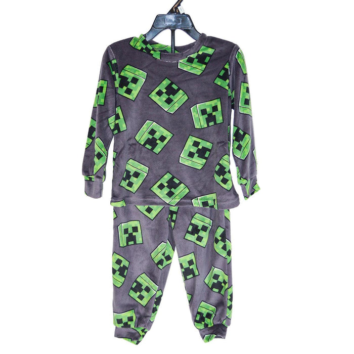 Jellifish - Minecraft Toddler Boys Minecraft Fleece Pyjama (2T to 4T)