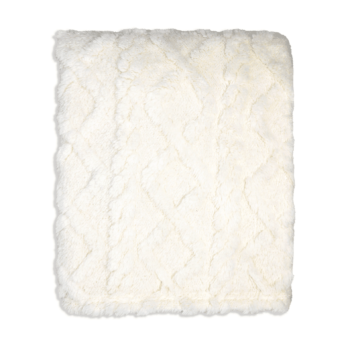 Jesse+Lulu® - Jesse & Lulu Sculpted Sherpa Blanket