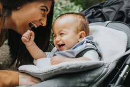 JJ Cole® - JJ Cole Bundle Me Baby Bunting Bag – Graphite | Cozy, Weather-Resistant Infant Cover