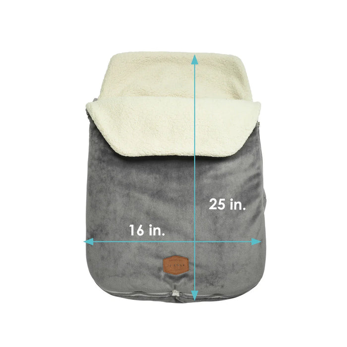 JJ Cole® - JJ Cole Bundle Me Baby Bunting Bag – Graphite | Cozy, Weather-Resistant Infant Cover