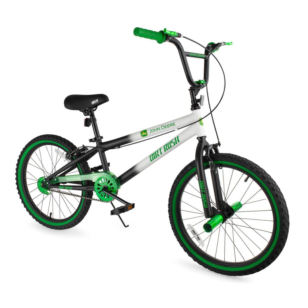 John Deere Dirt Rush Bicycle 20 Inch with Off-road Tires – Ages 7+ John Deere Dirt Rush Bicycle 20 Inch with Off-road Tires – Ages 7+