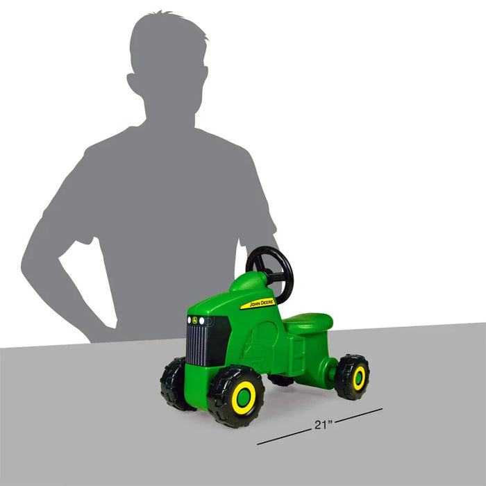 John Deere - John Deere - John Deere Sit-N-Scoot Tractor - Kids' Ride On Toy