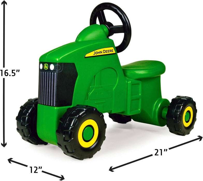 John Deere - John Deere - John Deere Sit-N-Scoot Tractor - Kids' Ride On Toy