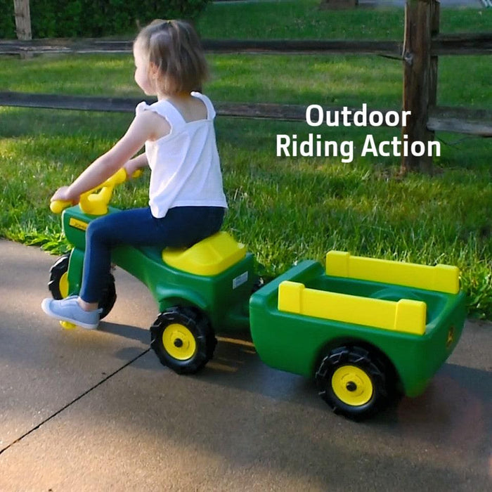 John Deere - John Deere Pedal Trike And Wagon