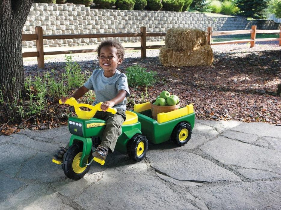 John Deere - John Deere Pedal Trike And Wagon