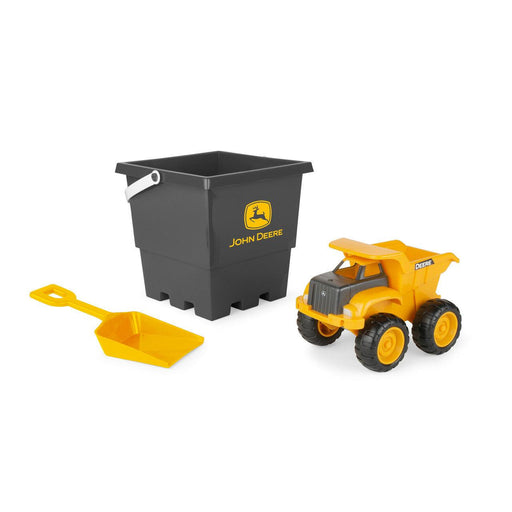 John Deere - John Deere Sandbox Toy Set with Dump Truck, Bucket and Shovel