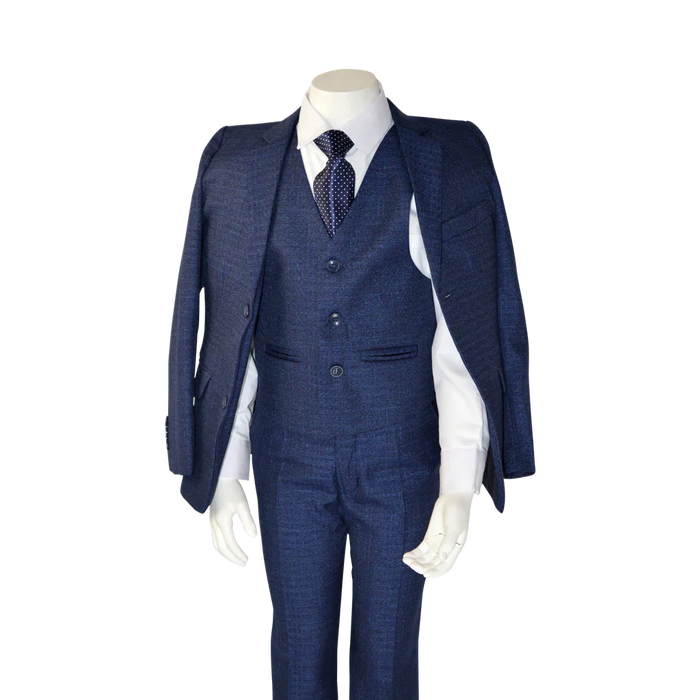 Johnson's Creation® - Johnson's Creation 5-Piece Navy Toddlers & Kids Suit Set