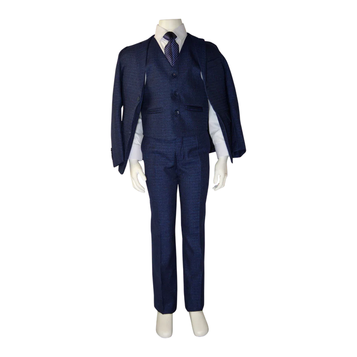 Johnson's Creation® - Johnson's Creation 5-Piece Navy Toddlers & Kids Suit Set